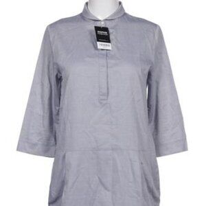 COS dress Sz10 BUTTONS 100% COTTON pockets Chambray blue white fabric STUNNING